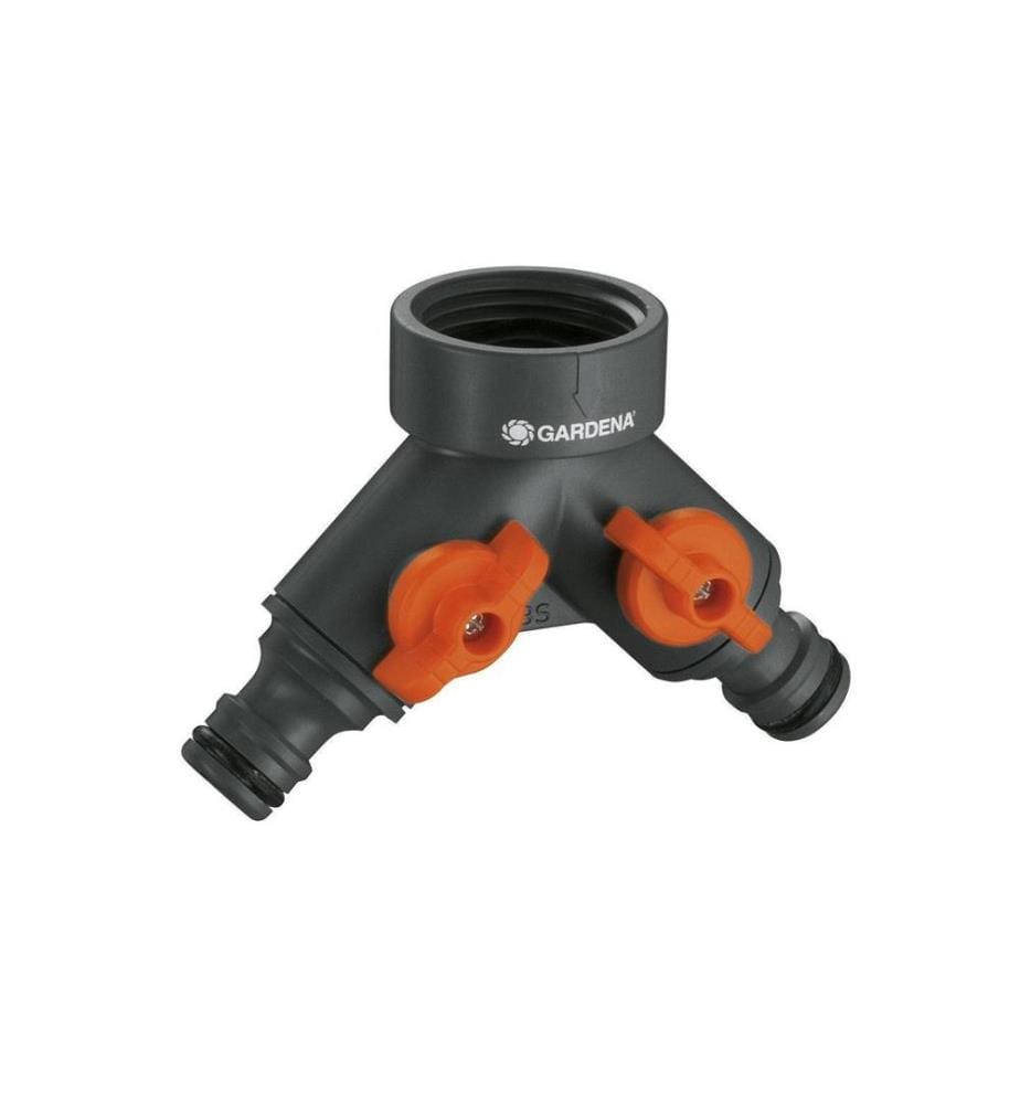 GARDENA - Distributeur deau Filetage 33,3 mm (G1), vanne 2 voies