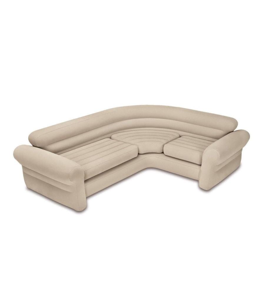 INTEX - Canapé dangle Gonflable Beige