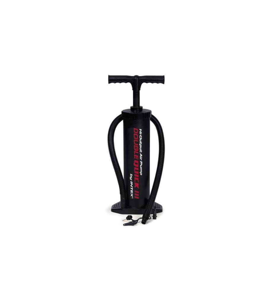 INTEX - Pompe à main Double Quick III Noir