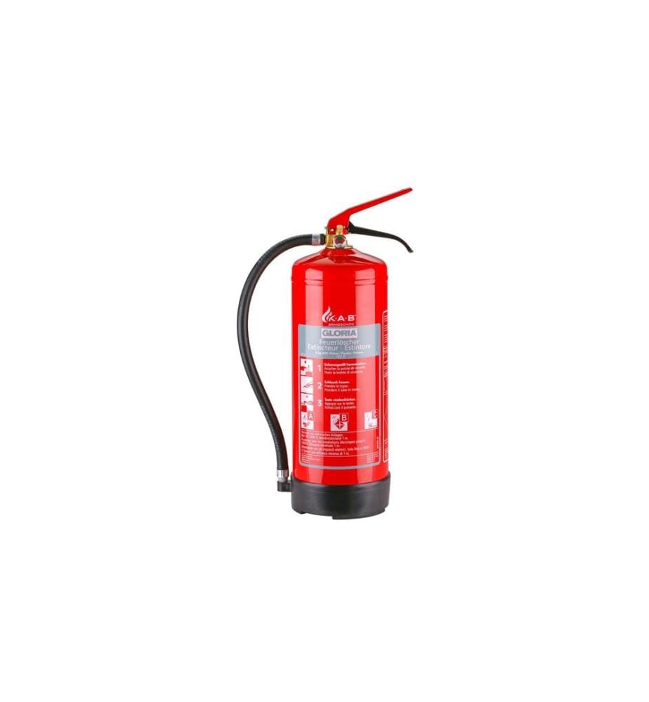 GLORIA - Extincteurs Poudre Classe de feu ABC, 6 kg