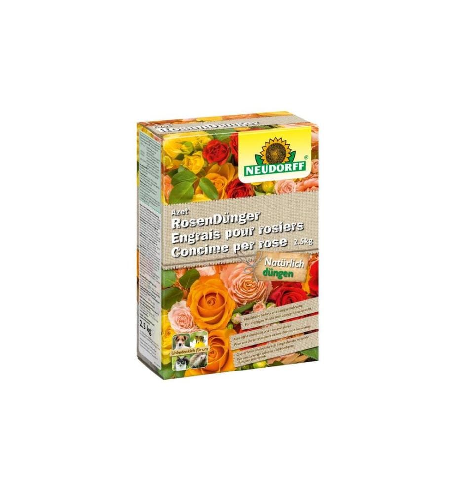 NEUDORFF - Engrais pour rosiers Azet, 2.5 kg