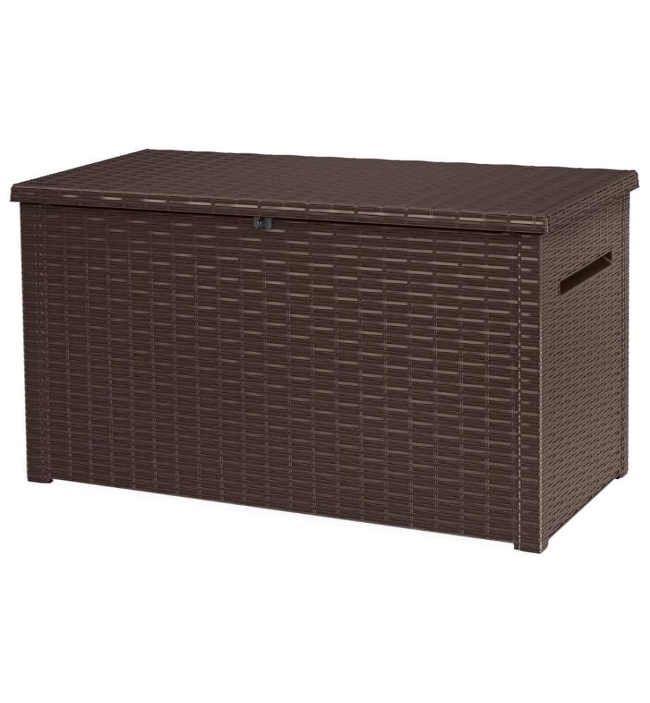 Keter - Coffre de jardin Java, Brun foncé
