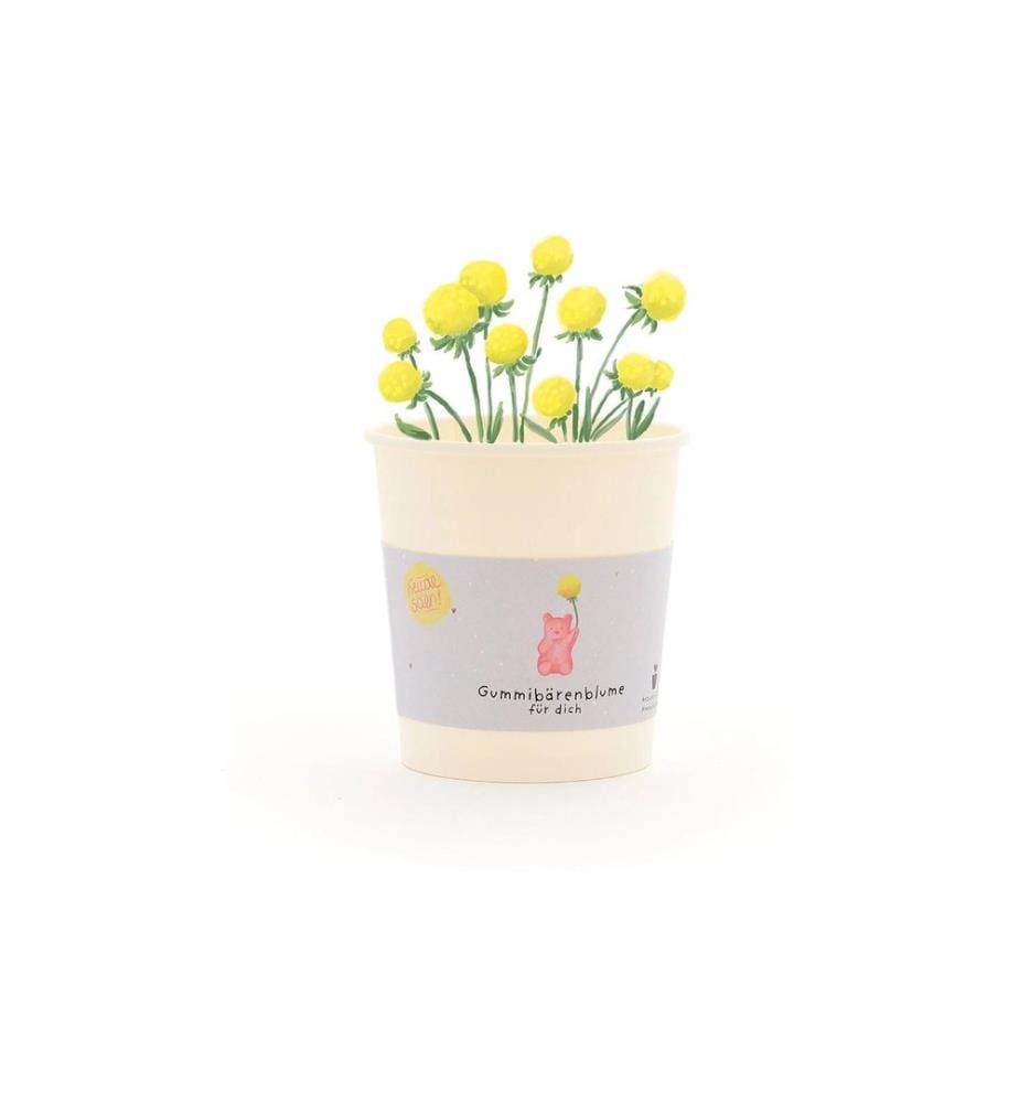 Die Stadtgärtner - Salutations florales Fleur d'ours en caoutchouc