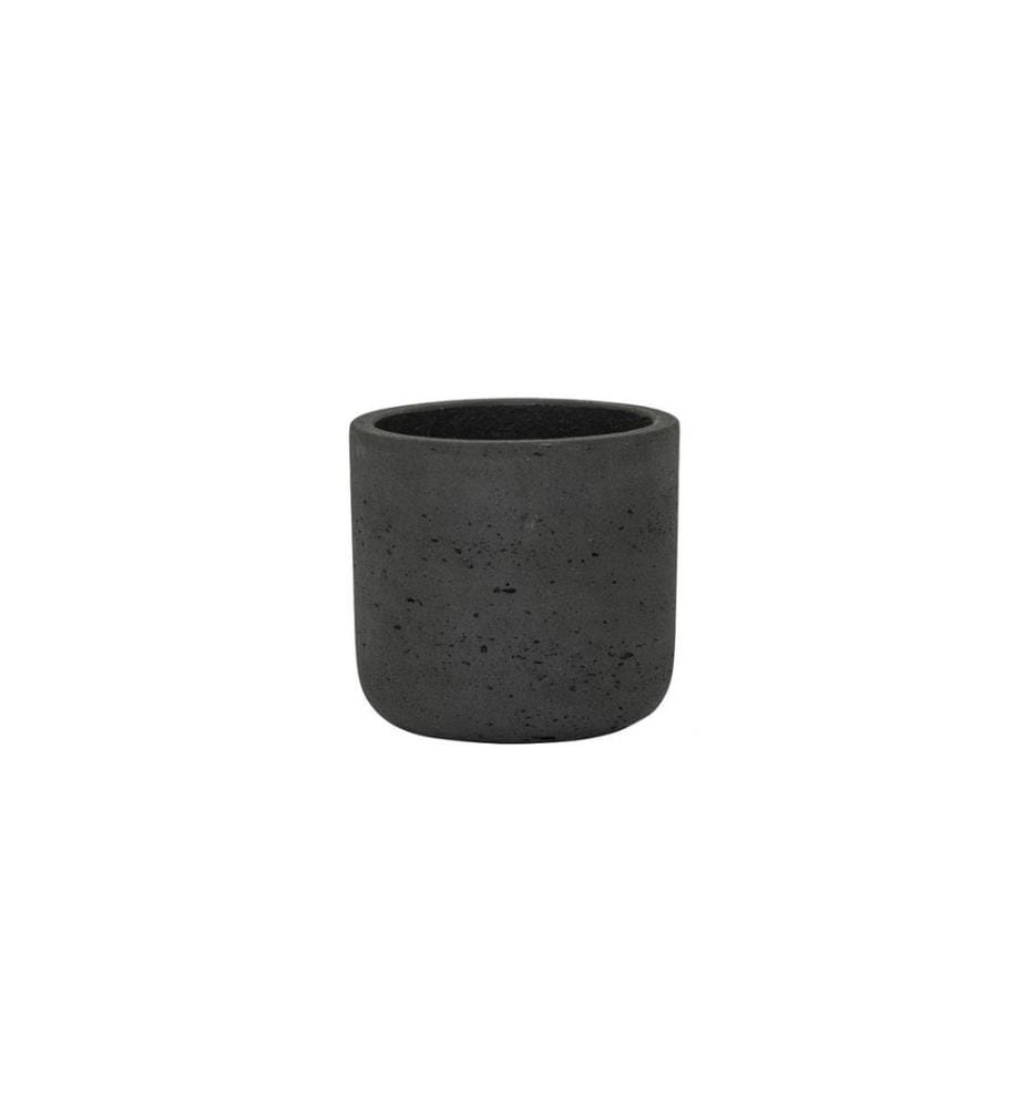 Pottery Pots - Pot à fleur Charlie XXS, noir lavé Noir