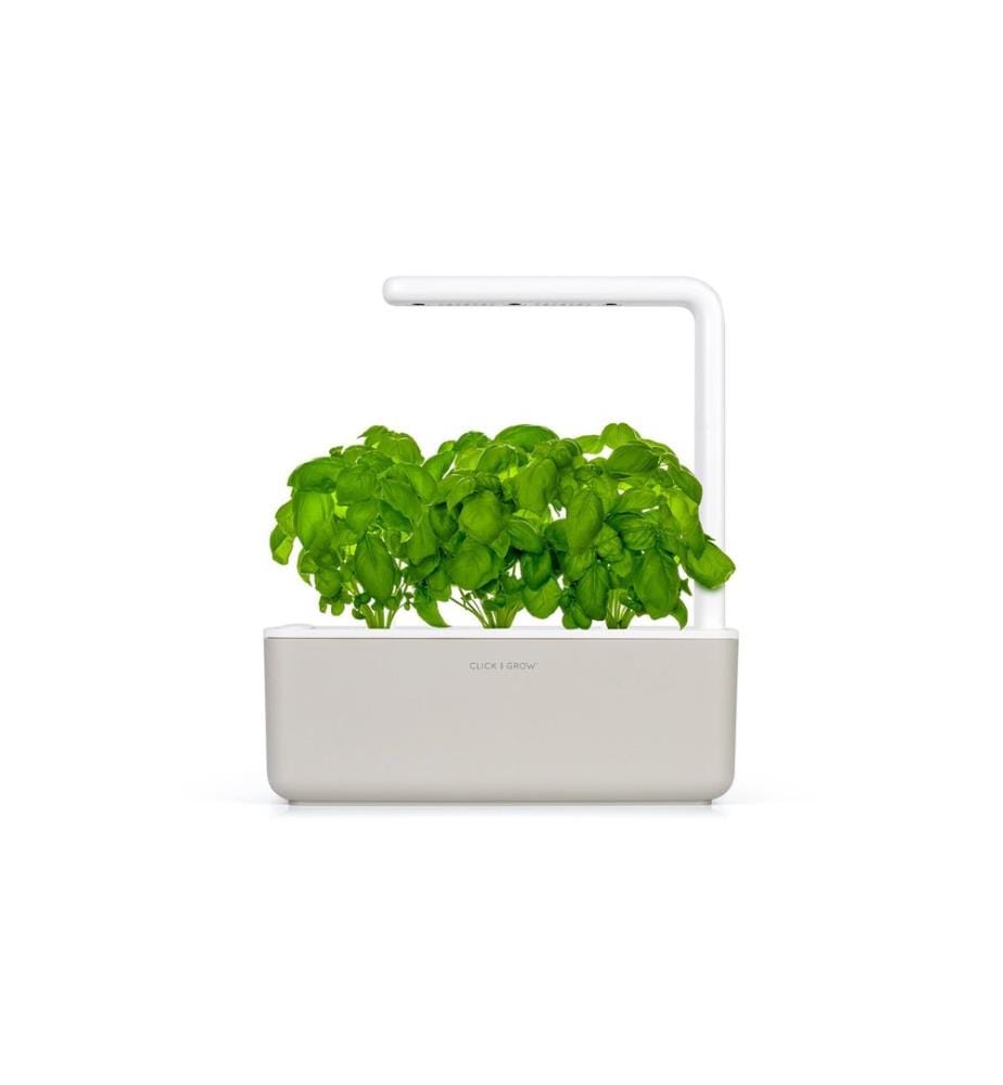 CLICK AND GROW - Pot à herbes aromatiques Smart Garden 3 beige