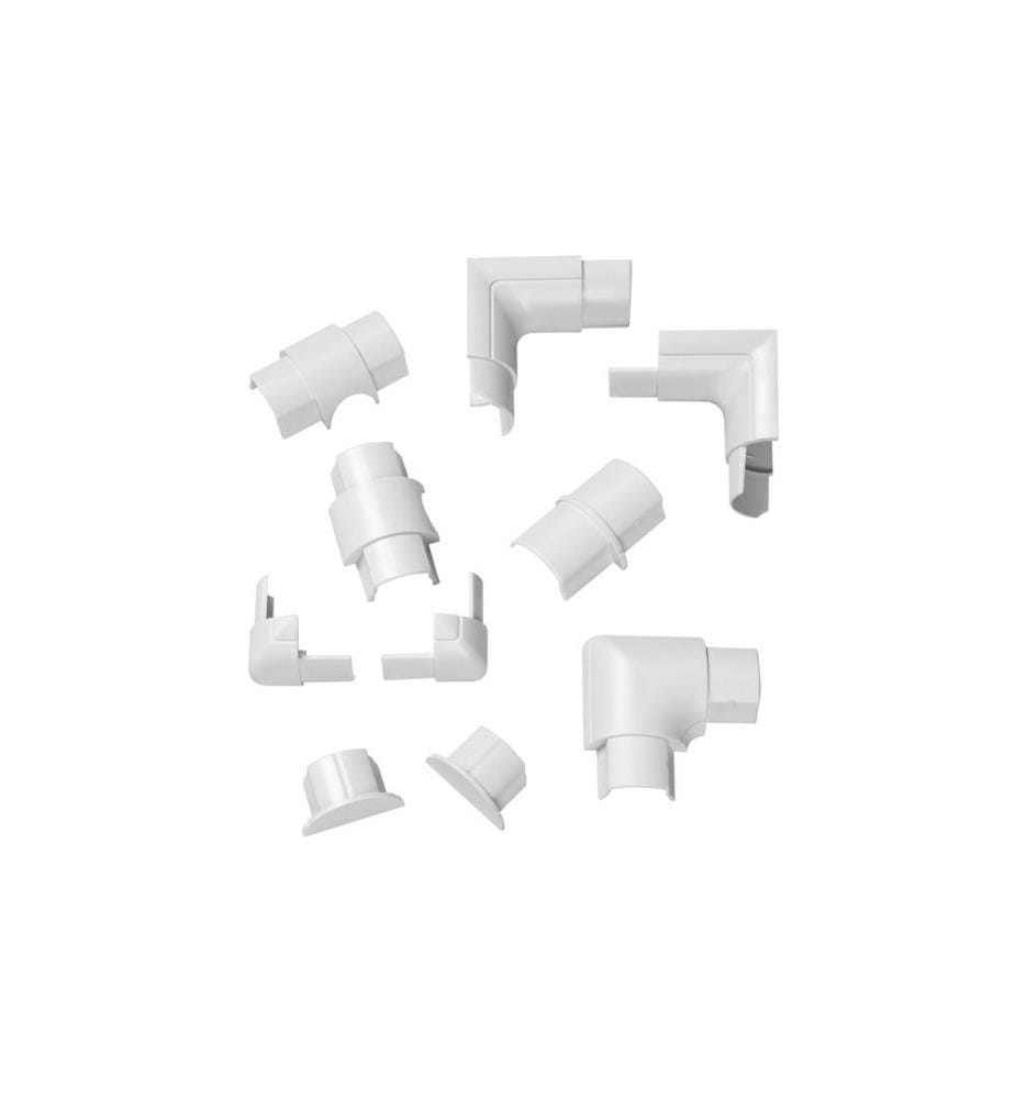 STEFFEN - Jeux daccessoires D-Line H30015 10 pièces, blanc