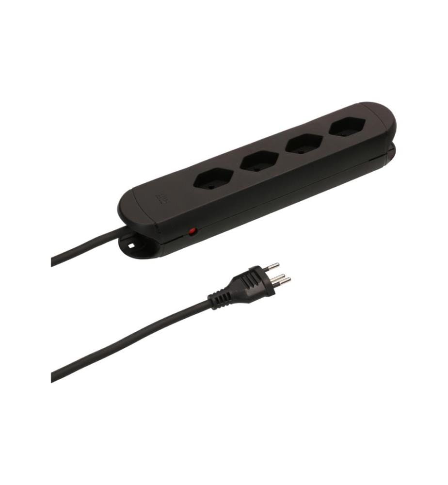 MAX HAURI - Bloc multiprises Construct Line 4x T13, Noir