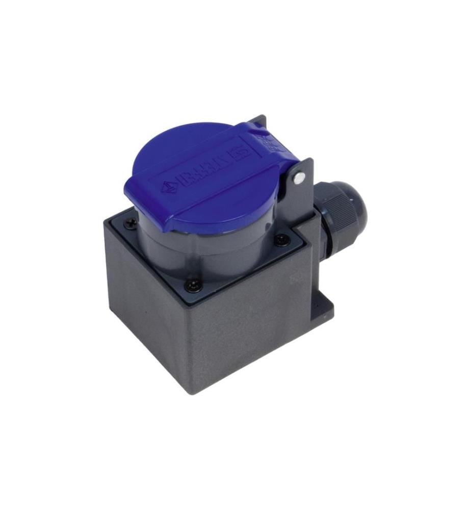 STEFFEN - Prises de courant NAP T23, IP55, Bleu foncé