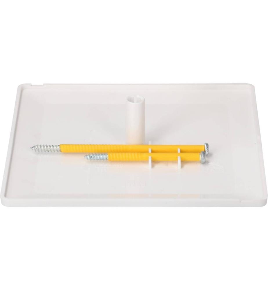 MAX HAURI - Couvercle à enficher au design priamos, 130 x 130 mm, blanc