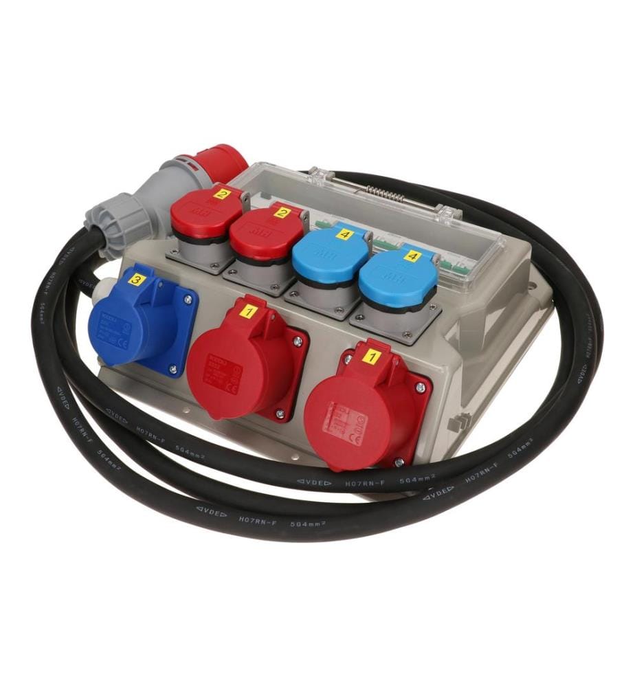 MAX HAURI - Distributeurs de chantier CEE32, T25, T23 FI/LS, IP44