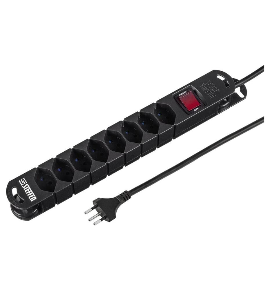 STEFFEN - Bloc multiprises STEBA VARIABL 8x T13 3 m