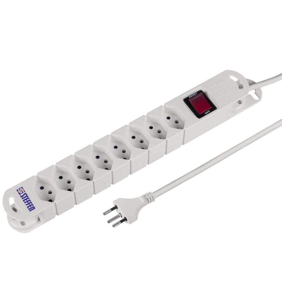 STEFFEN - Bloc multiprises STEBA VARIABL 8x T13 5 m