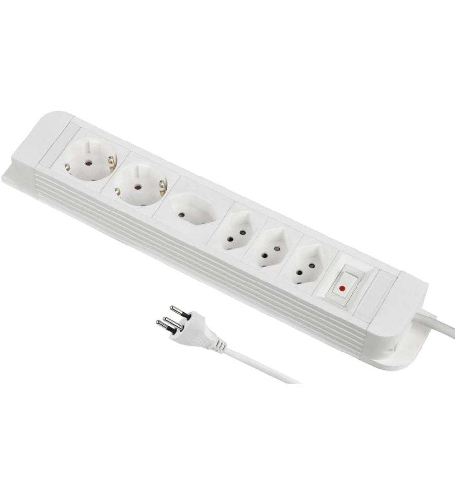 Schönenberger Bloc multiprises PLUS 4x T13, 2x Schuko