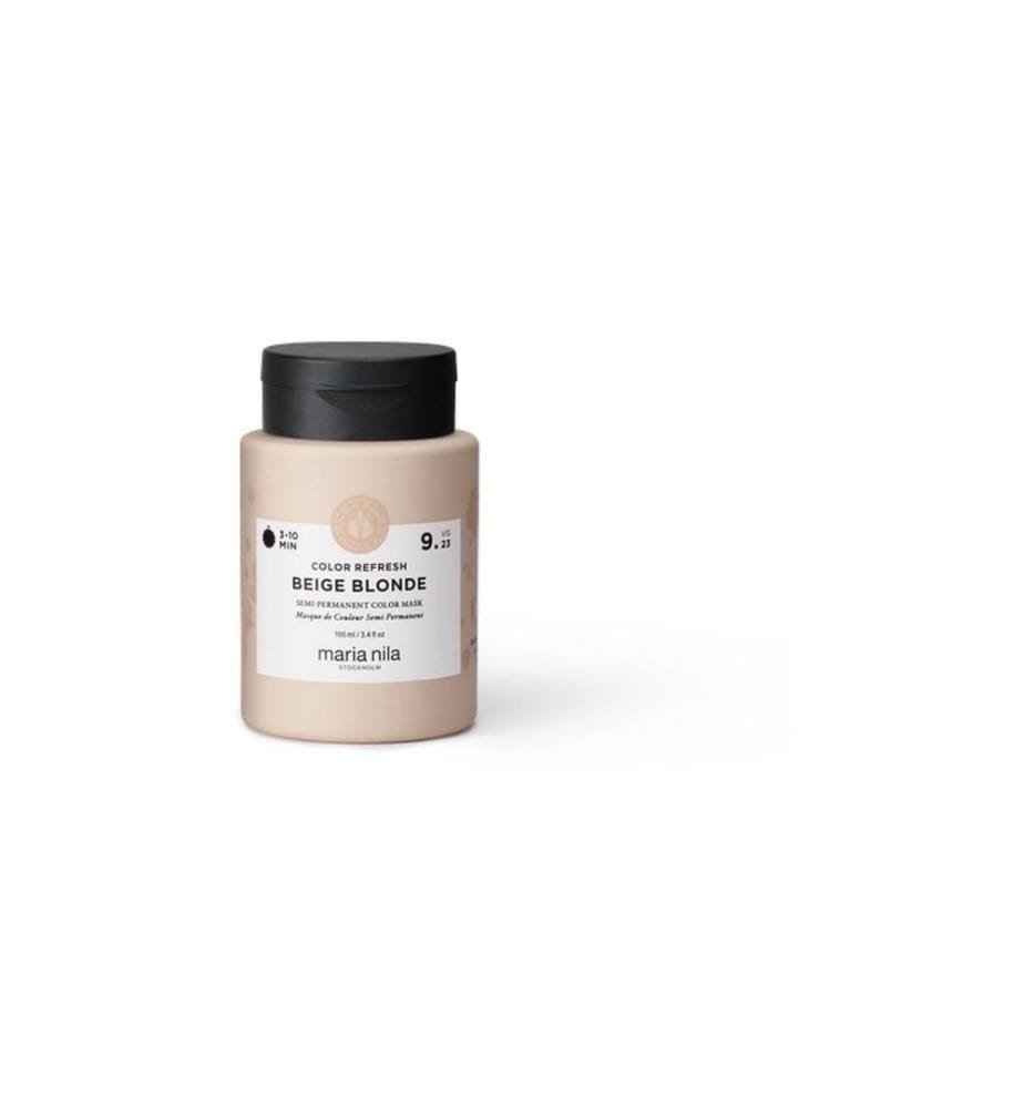 Maria Nila - Masque capillaire colorant rafraîchissant Beige Blonde 100 ml 100 ml