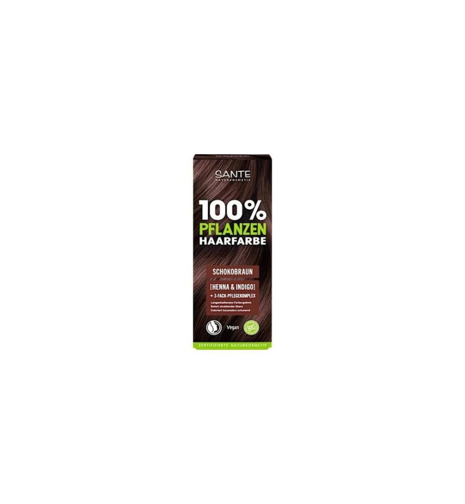 SANTE - Coloration végétale brun chocolat 100 g 100 g