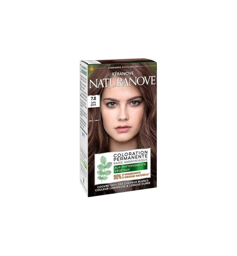 KÉRANOVE Naturanove Coloration permanente Iced Cafe Latte 7.8 145 ml