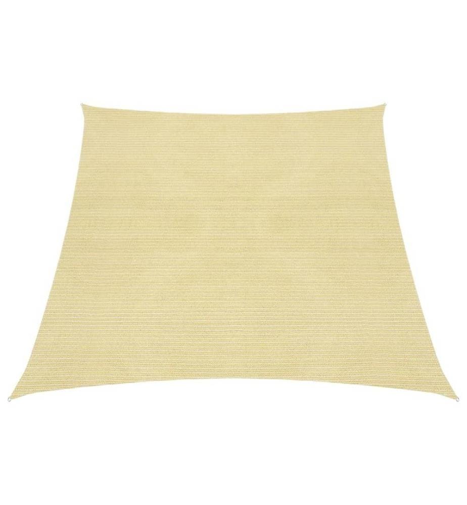 Voile d'ombrage 160 g/m² Beige 3/4x2 m PEHD