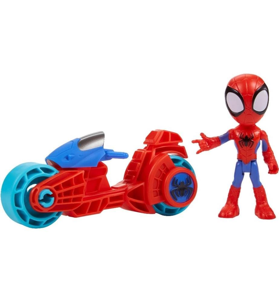 MARVEL - MARVEL - Figurine de Spidey sur une moto