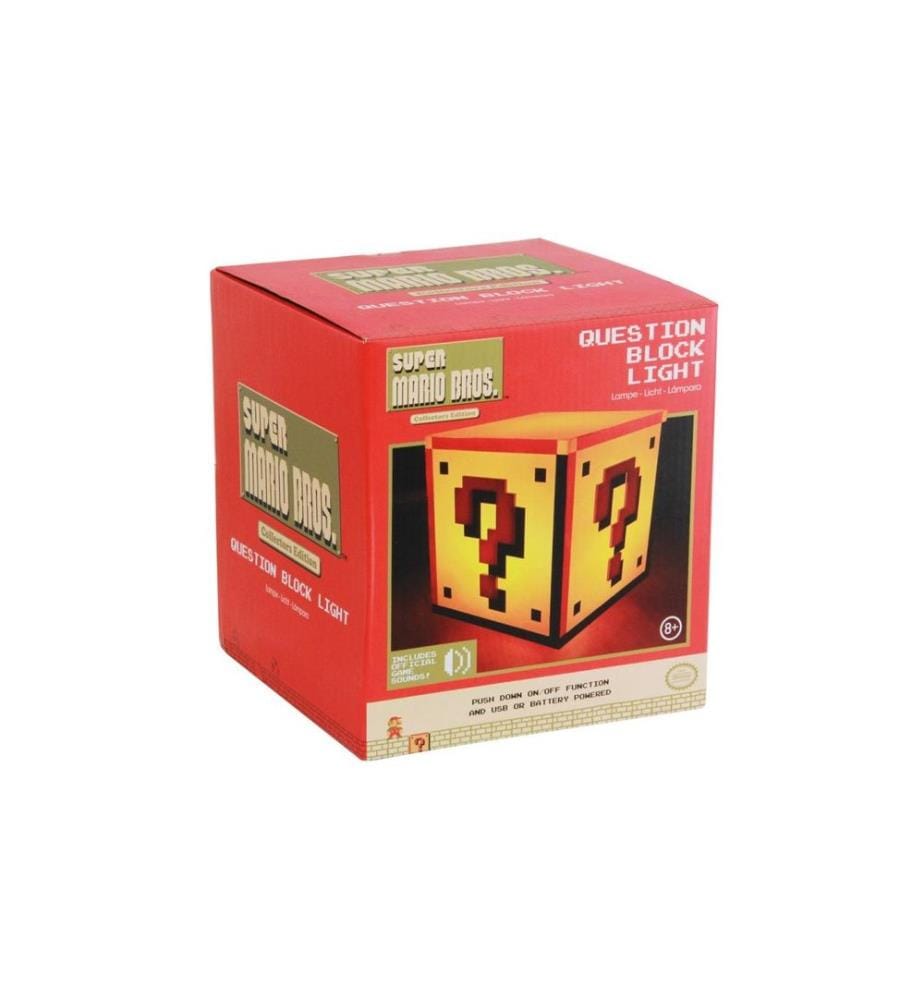 Lampe décorative Paladone Super Mario Bloc Point d'interrogation V3