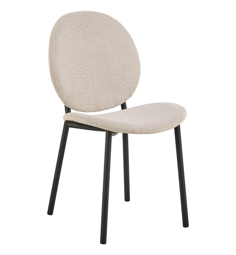 Lot de 2 chaises de salle à manger Cliff - Beige