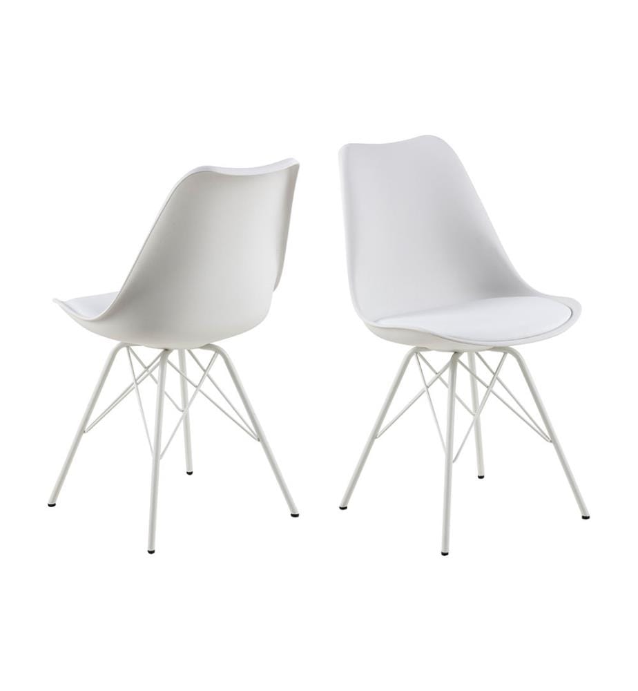 Lot de 2 Chaises à Manger Eris