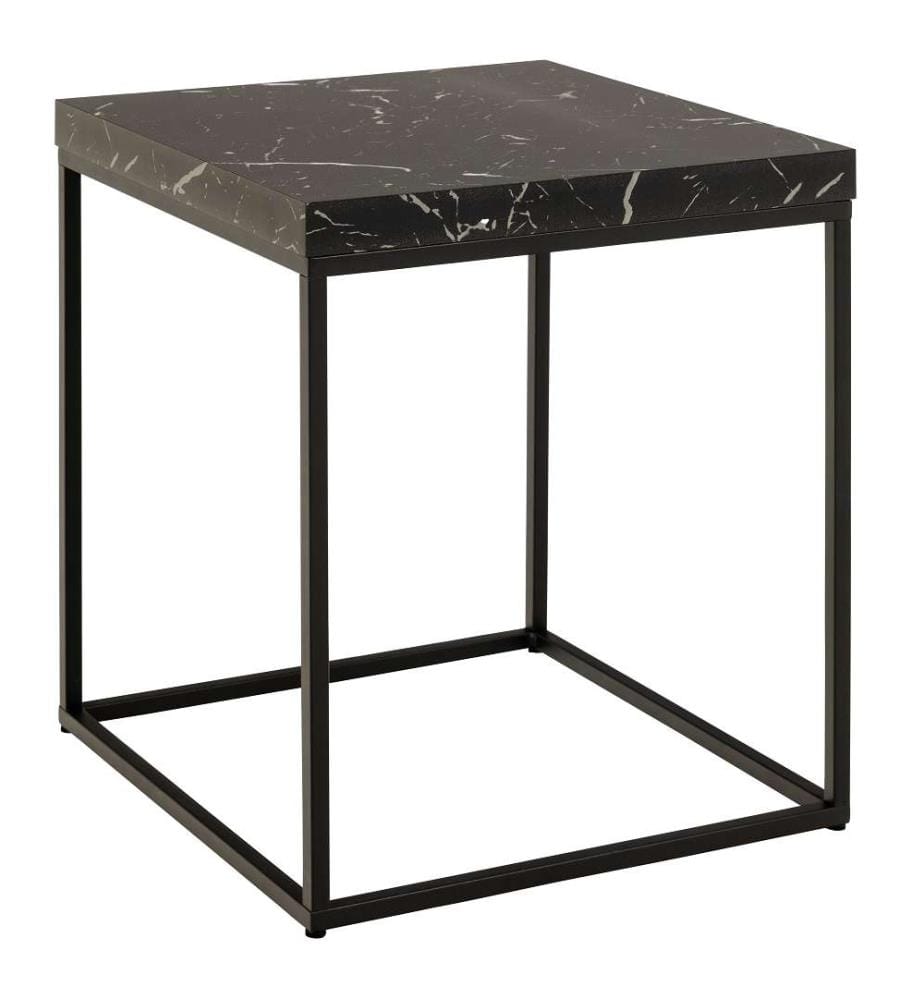 Table Basse Barossa 60 x 60 x 45 cm - Marbre Noir