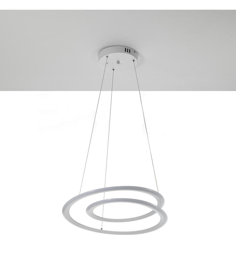 Chandelier Spiral - Argenté