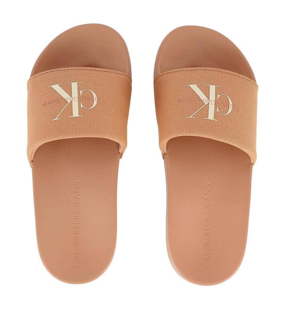 Mules à Logo - Corail