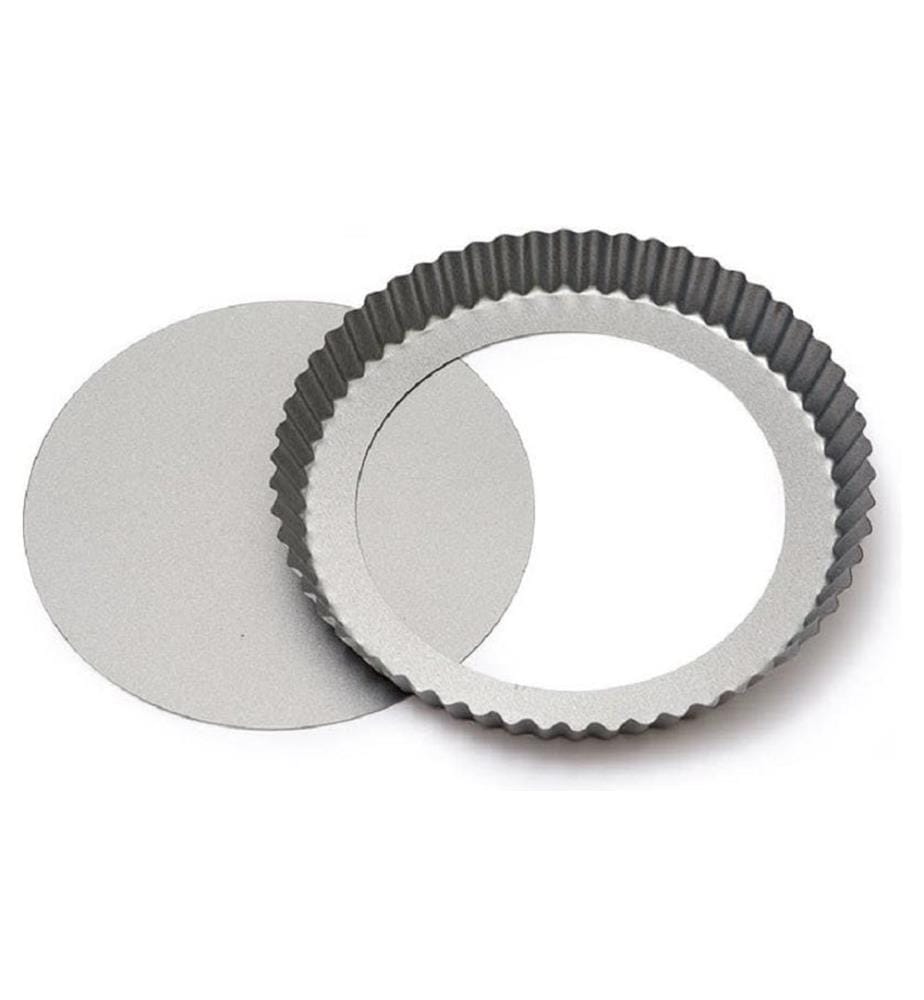 DECORA - Moule à tarte Ø 25 cm, argent