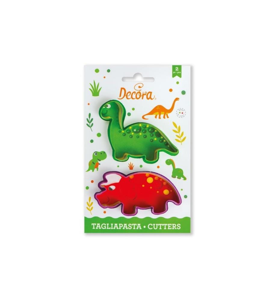 DECORA - Kits demporte-pièces Mini 2 pièces, Dino