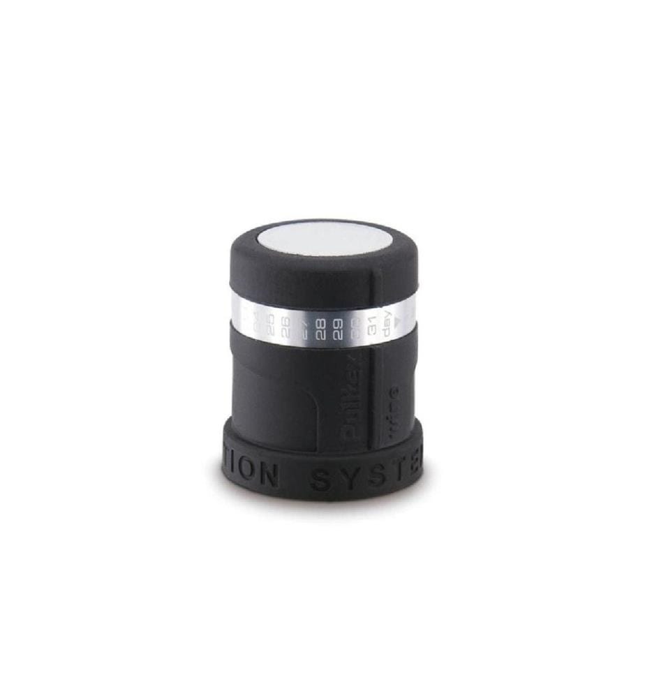 Pulltex - Bouchon de bouteille de vin AntiOx Noir