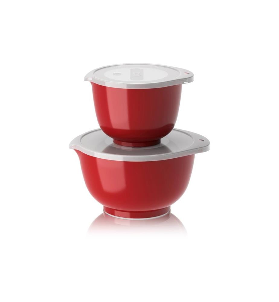 ROSTI - Kits de bol mélangeur New Margrethe 1.5 l/3 l, Rouge