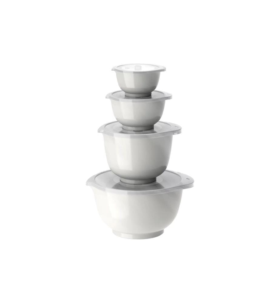 ROSTI - Kits de bol mélangeur New Margrethe 0.25 l/0.5 l/1.5 l/3 l, Blanc