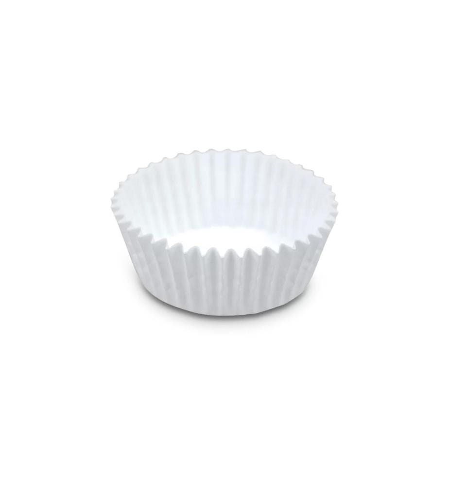Städter - Moule à muffins Mini 200 Pièce/s, ø 3/4 cm, blanc