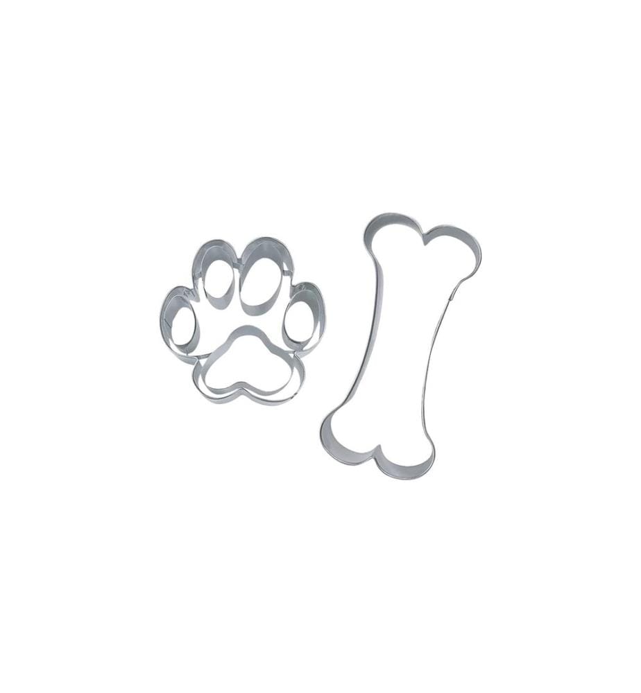 Städter - Emporte-pièce pour biscuits Patte, Set de 2 pièces