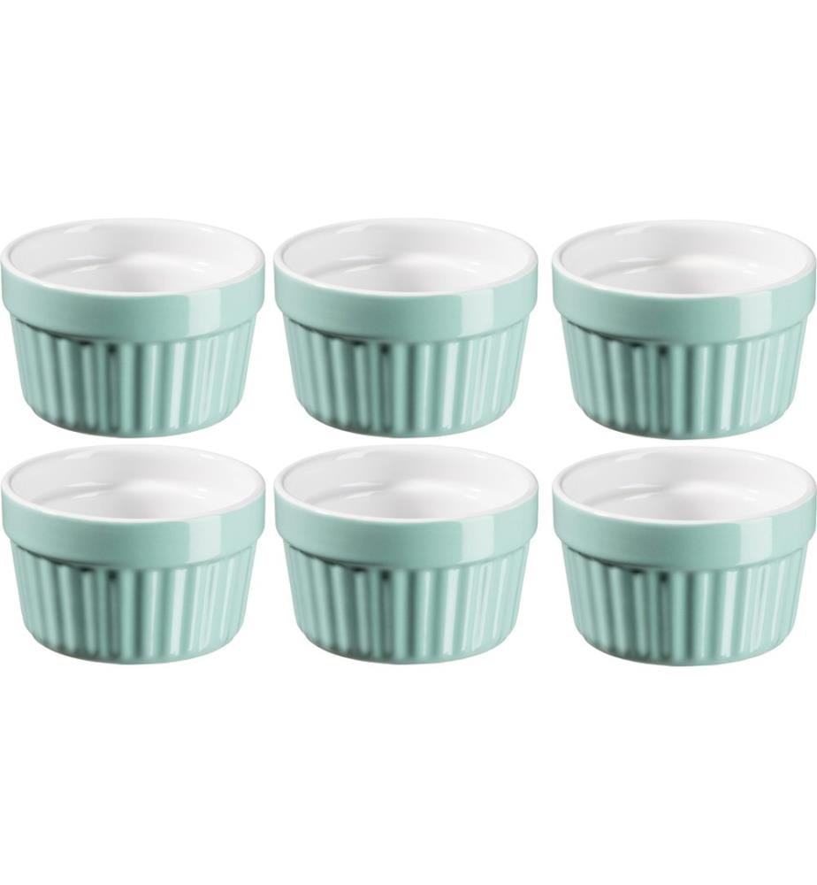Mäser - Services de plats en cocotte OMEA 9.5 cm, 6 pièces, menthe