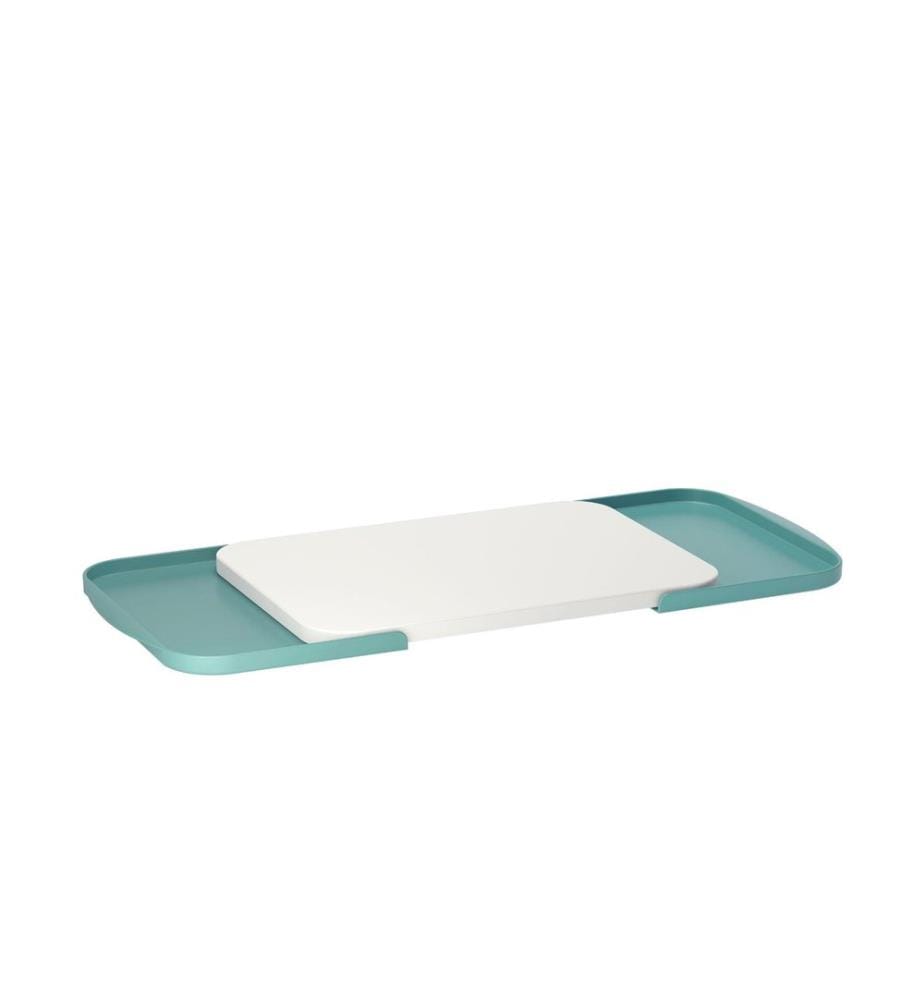 ROSTI - Planche à découper avec des coques 26.8 cm x 39.5 cm, vert nordique