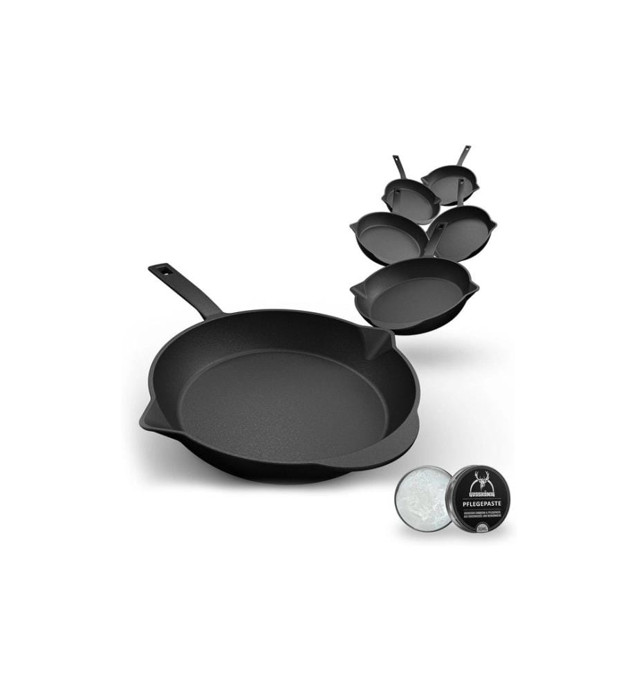Gusskoenig - Mini poêle à frire cuite au four 6 set