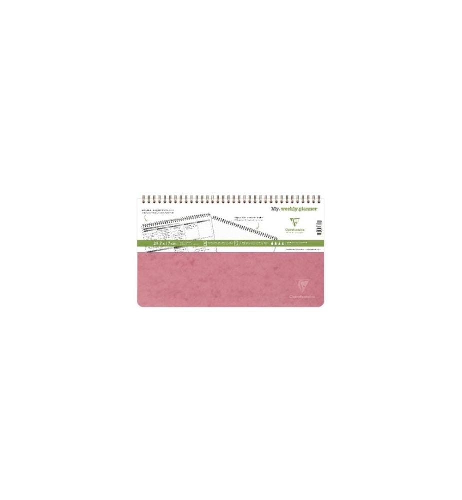 CLAIREFONTAINE - Agenda settimanale Age Bag My Weekly Rose