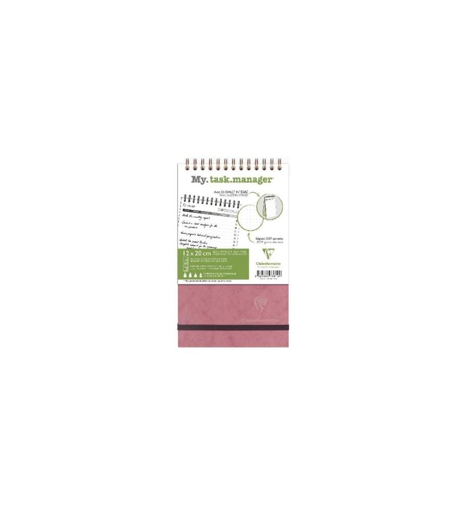 CLAIREFONTAINE - Agenda tascabile AgeBag Rose
