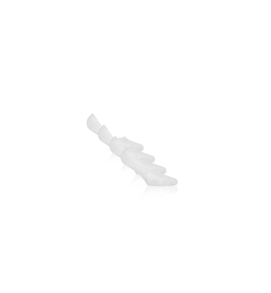 ROHNER - Socks Chaussettes Sneaker Low Blanc paquet de 2
