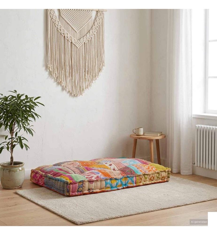Coussin de canapé sur palette Multicolore 120 x 80 x 12 cm