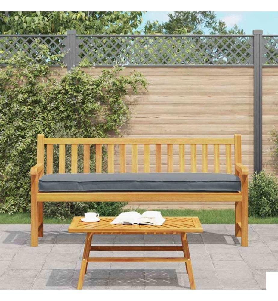 Set de coussins de palette 2 pcs Anthracite 200 x 40 x 8 cm