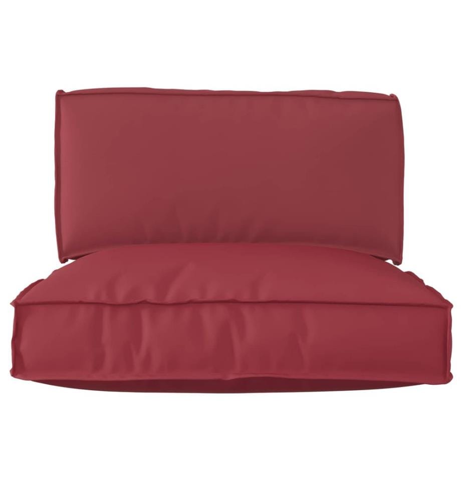 Set de coussins de palette 2 pcs Anthracite Tissu Oxford