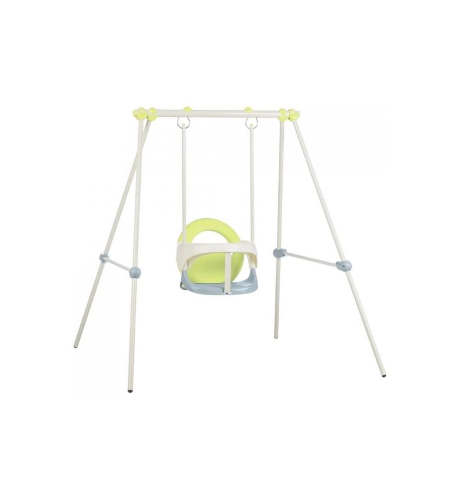 SMOBY - Life Balançoire en métal Baby Swing