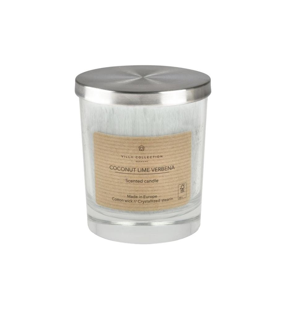 VILLA COLLECTION - Bougie parfumée Kras Coconut Lime Verbena 8.5 x 10 cm