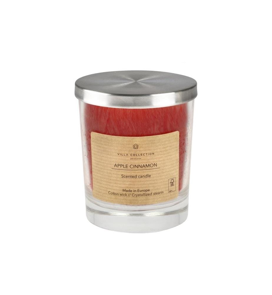 VILLA COLLECTION - Bougie parfumée Kras Apple Cinnamon 8.5 x 10 cm