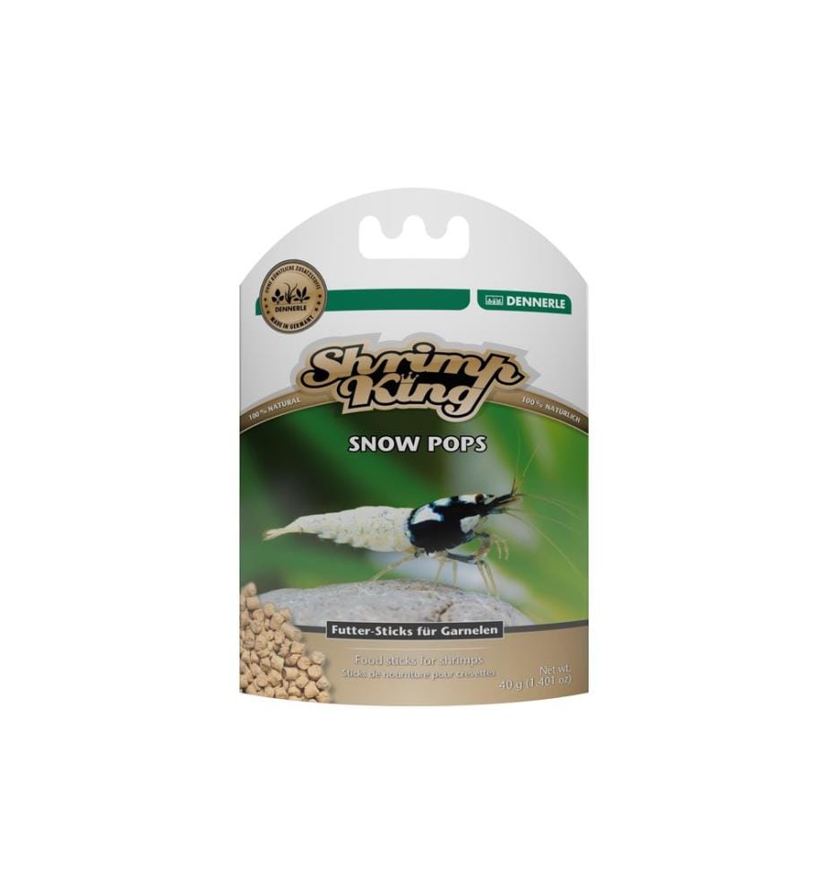 DENNERLE - Aliment complémentaire Shrimp King Snow Pops, 40 g
