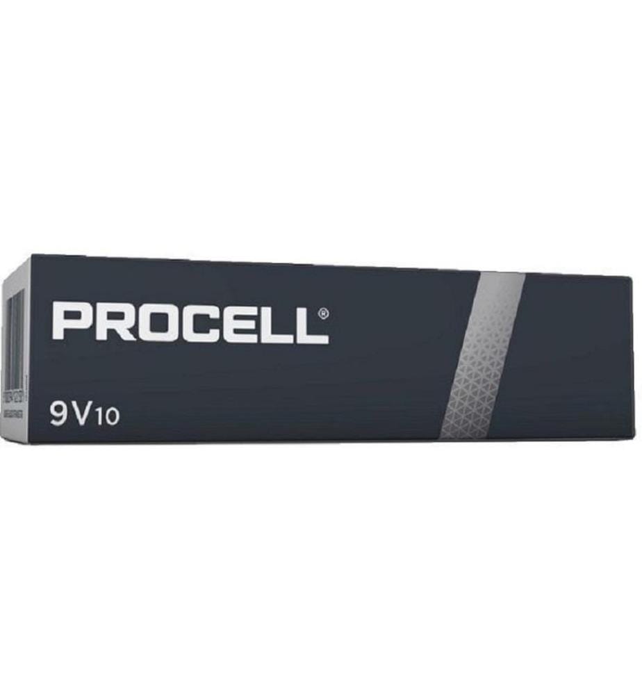 DURACELL - Pile Industrial Prof. Alkaline 9V E-Block , 10 Pièce/s