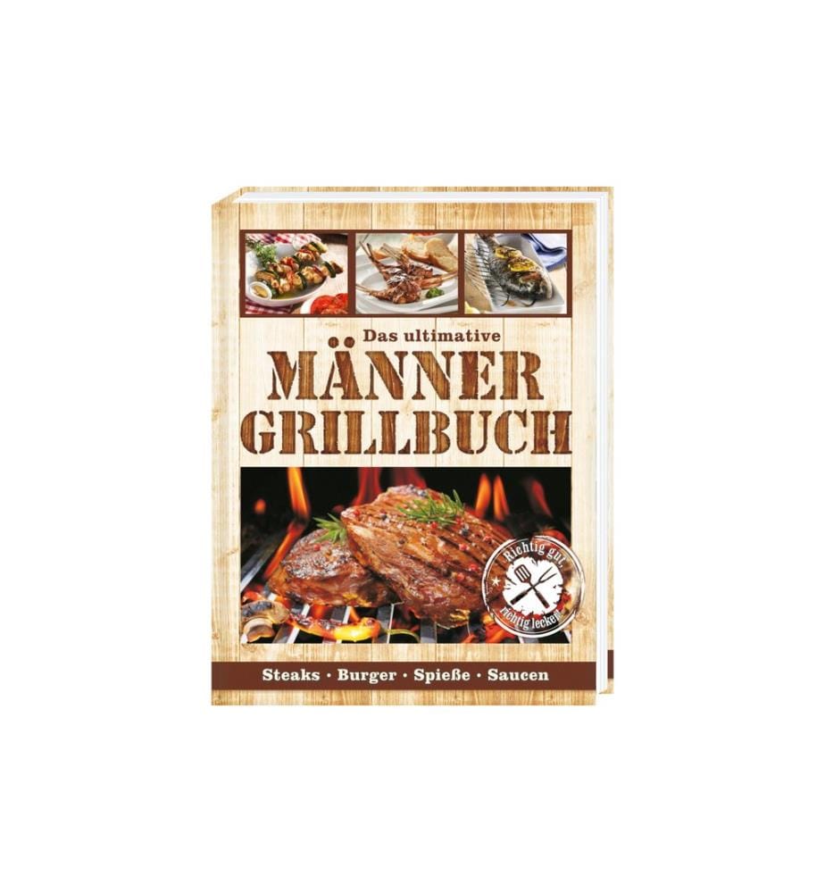 Trendcompany - Livre des hommes sur le barbecue 208 pages